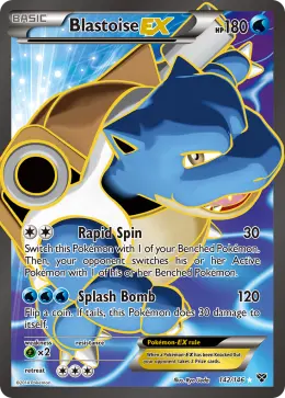 Blastoise-EX card