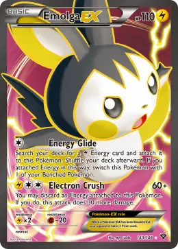 Emolga-EX card