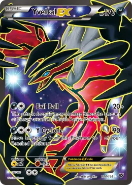 Yveltal-EX card
