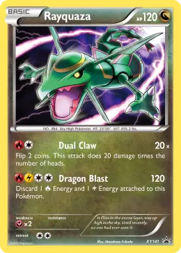 Rayquaza card