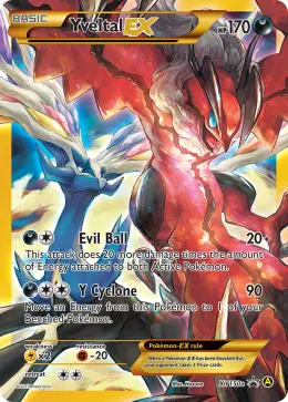 Yveltal-EX card