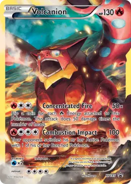 Volcanion card