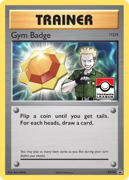 Gym Badge card