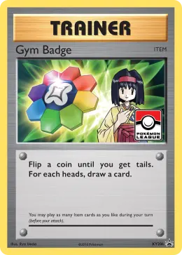 Gym Badge card