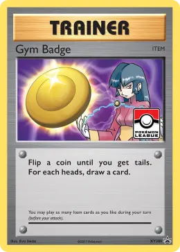 Gym Badge card
