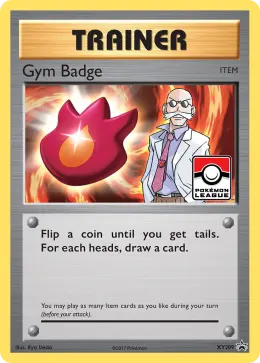 Gym Badge card