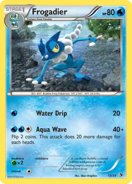 Frogadier card