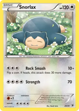 Snorlax card