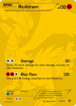 Reshiram card