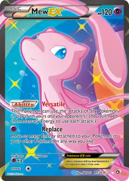 Mew-EX card
