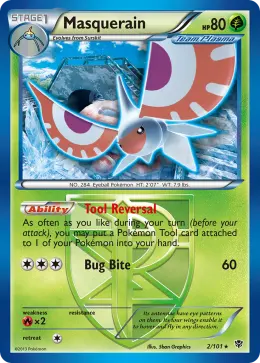 Masquerain card