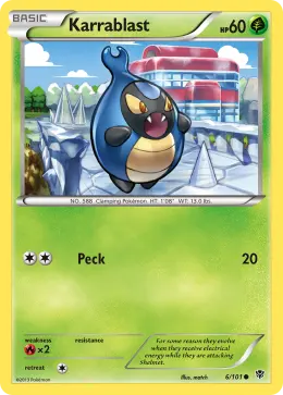 Karrablast card