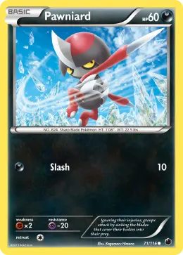 Pawniard card
