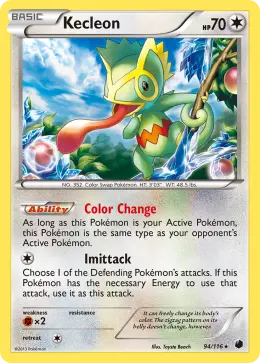 Kecleon card