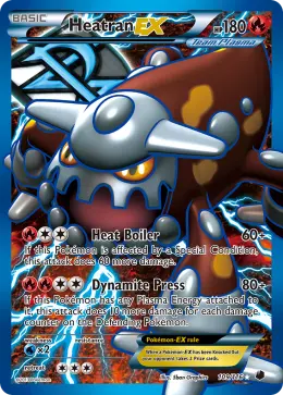 Heatran-EX card