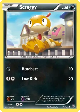 Scraggy card