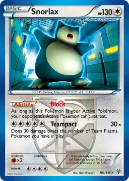 Snorlax card