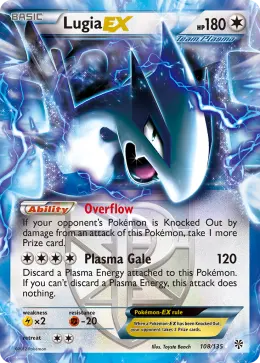 Lugia-EX card