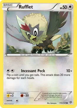 Rufflet card