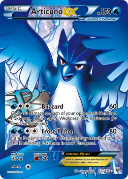 Articuno-EX card