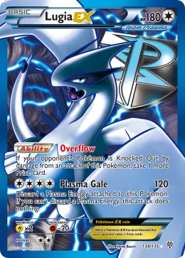 Lugia-EX card