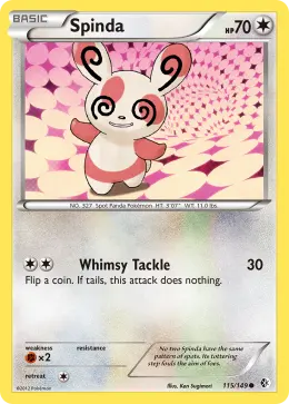 Spinda card