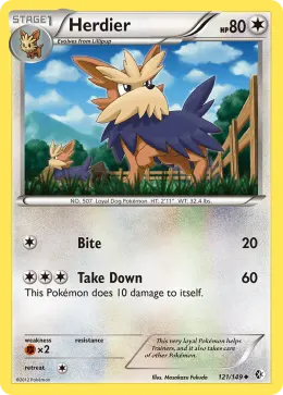 Herdier card