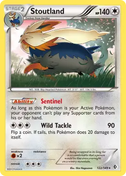 Stoutland card