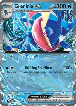 Greninja ex card
