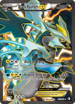 Black Kyurem-EX card