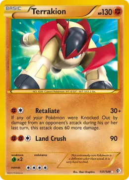 Terrakion card