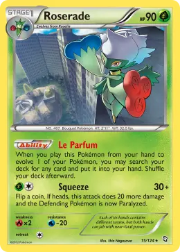 Roserade card