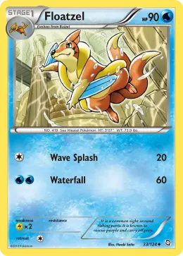 Floatzel card