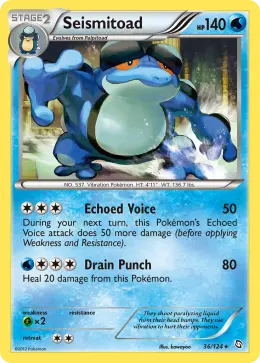 Seismitoad card