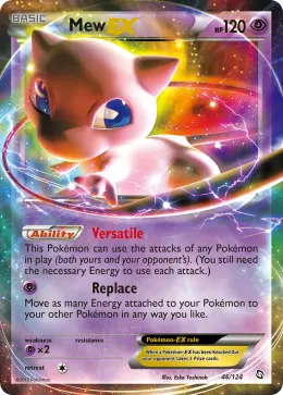 Mew-EX card