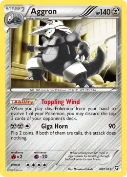 Aggron card
