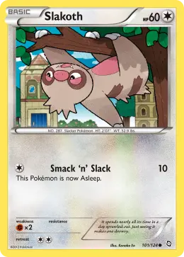 Slakoth card