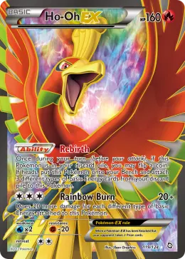 Ho-Oh-EX card