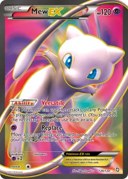 Mew-EX card