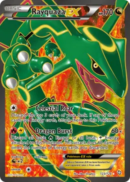 Rayquaza-EX card