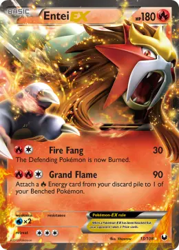 Entei-EX card
