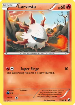 Larvesta card