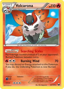 Volcarona card