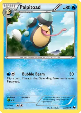 Palpitoad card