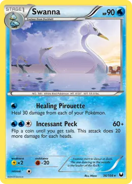 Swanna card