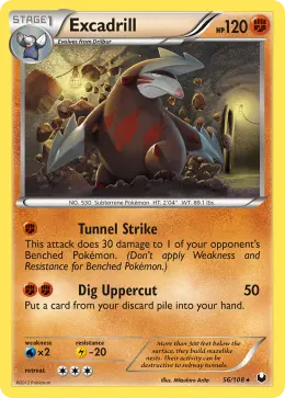 Excadrill card