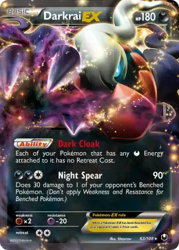Darkrai-EX card