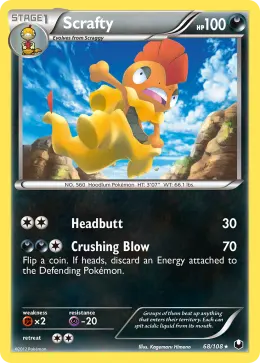Scrafty card