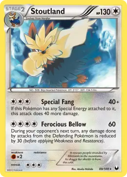 Stoutland card