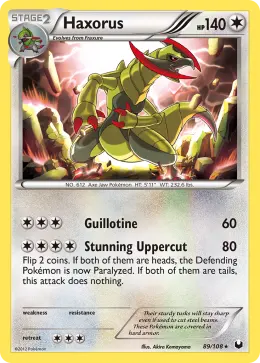 Haxorus card